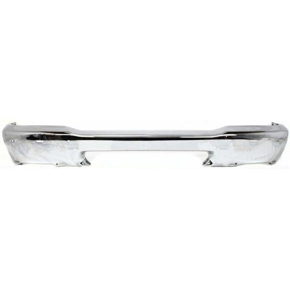 Bumper Compatible with FORD RANGER 1998-2000 Chrome Styleside with Pad Holes