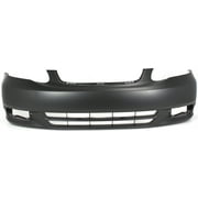 Bumper Cover Compatible with 2003-2004 Toyota Corolla Front Primed