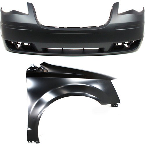 Bumper Cover Fender For 2008-2010 Chrysler Town & Country Front