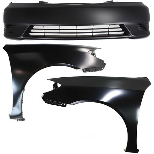 Bumper Cover Fender Kit For 2005-2006 Toyota Camry Front US Built Models