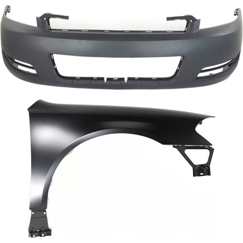 Bumper Cover Fender Kit For 2006-2013 Chevrolet Impala