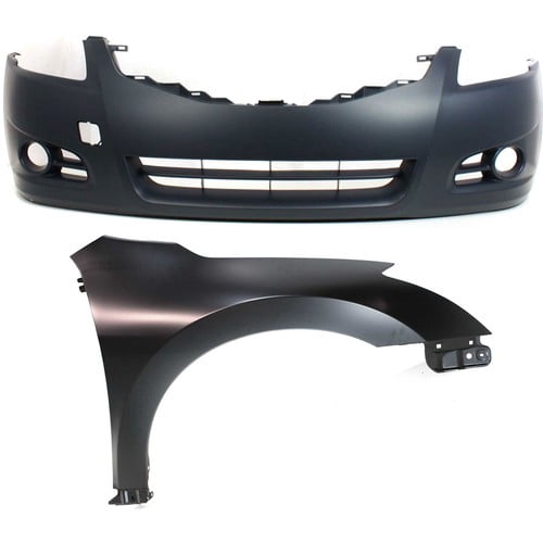 Bisel Para Faros Antiniebla Delanteros (Juego RH/LH) Nissan Altima Coupé 2010-2012 – OEM Negro