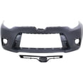 thumbnail image 1 of Bumper Cover Kit For 2014-2016 Toyota Corolla Front 2pc With Grille, 1 of 4