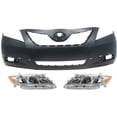 thumbnail image 1 of Bumper Cover Kit Front For Toyota 2007-2009 Camry SE Sedan Models 3pc, 1 of 12