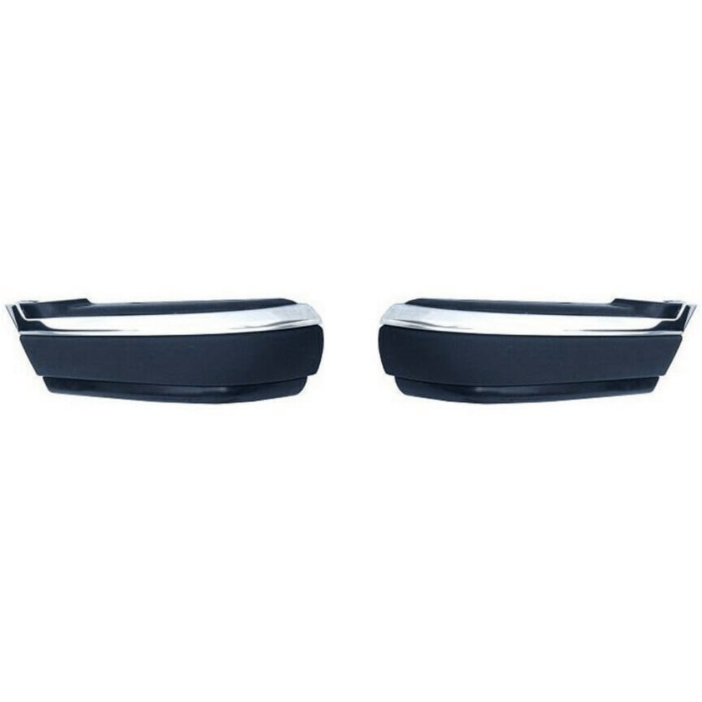 Bumper End Caps Set For Blazer Jimmy S10 Sonoma Front with Side Molding