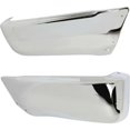 thumbnail image 1 of Bumper End Caps Set of 2 For 96-02 4Runner Sport Utility Rear Chrome Steel Fits select: 2002 TOYOTA 4RUNNER BADLANDS, 1999-2001 TOYOTA 4RUNNER SR5, 1 of 1