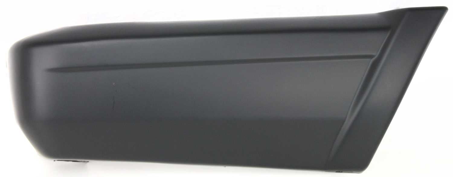 Bumper End Compatible With 1997-1999 Jeep Cherokee Rear, Right Passenger Plastic Primed