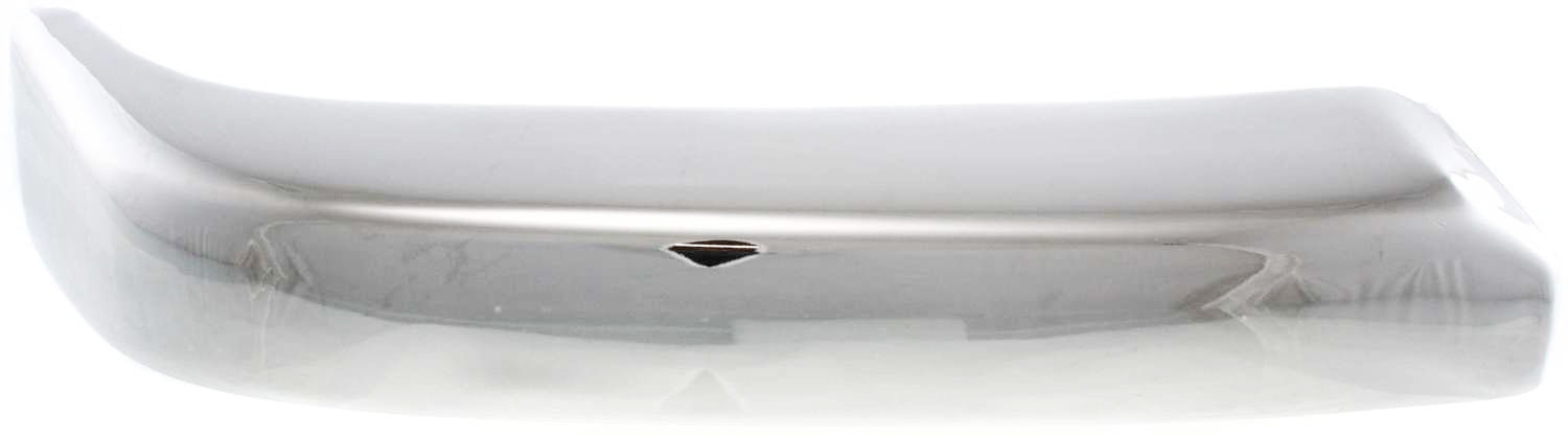 Bumper End Compatible With 1998-2000 Toyota Tacoma Front, Right Passenger Steel Chrome