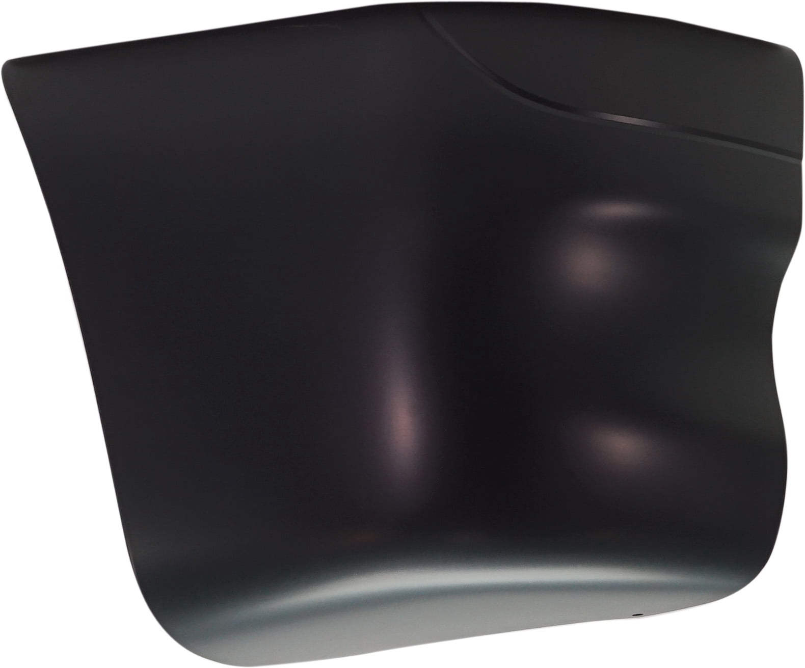 Bumper End Compatible With 2002-2011 Freightliner Columbia Front, Right Passenger Plastic Painted Black