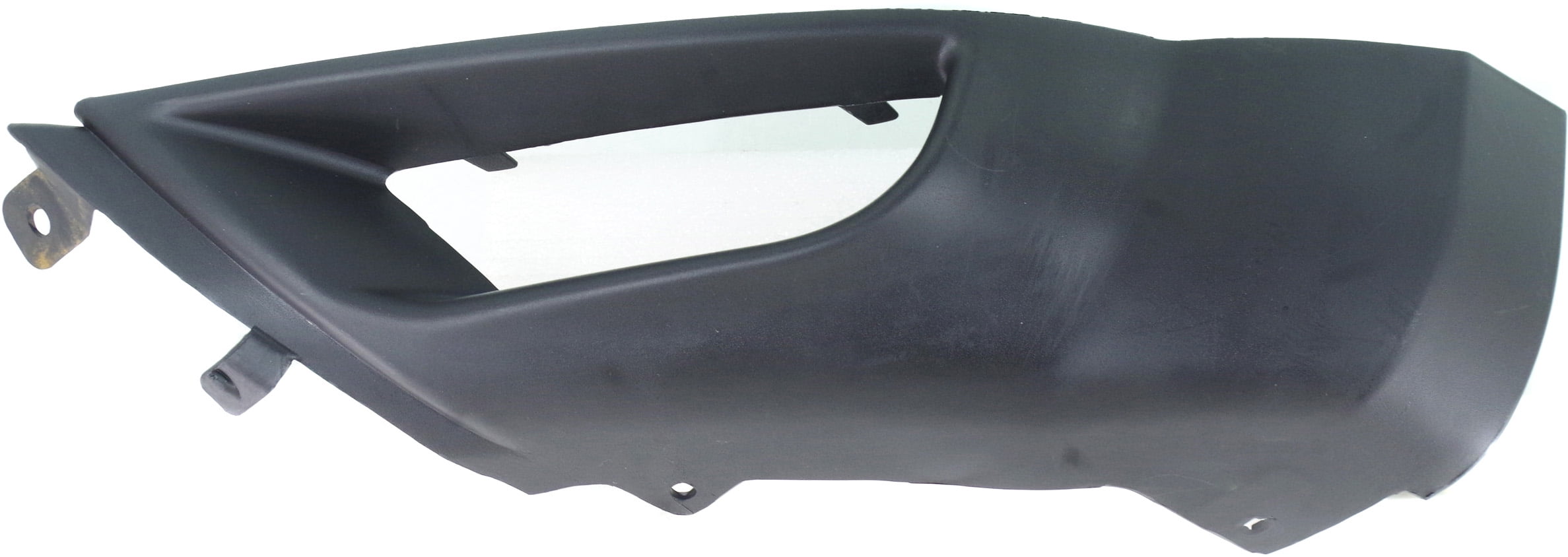 Bumper End Compatible With 2007-2009 Mitsubishi Outlander Front, Left Driver Plastic Primed