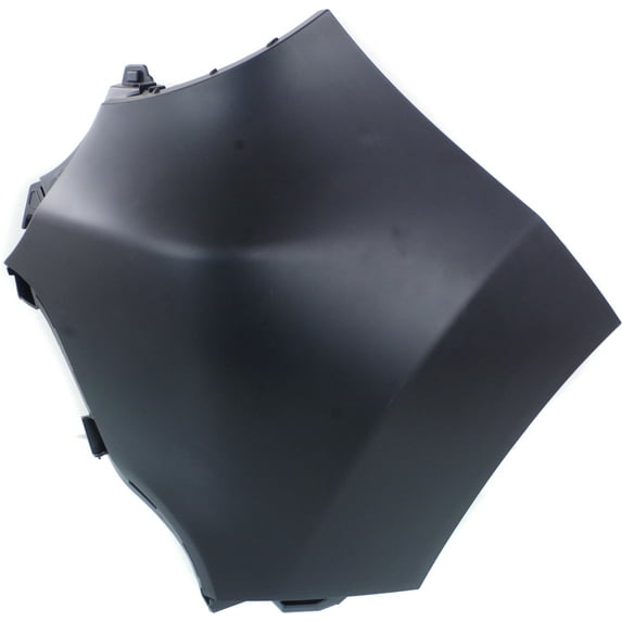 Bumper End Compatible With 2014-2016 Kia Soul Rear, Right Passenger Plastic Primed CAPA Certified