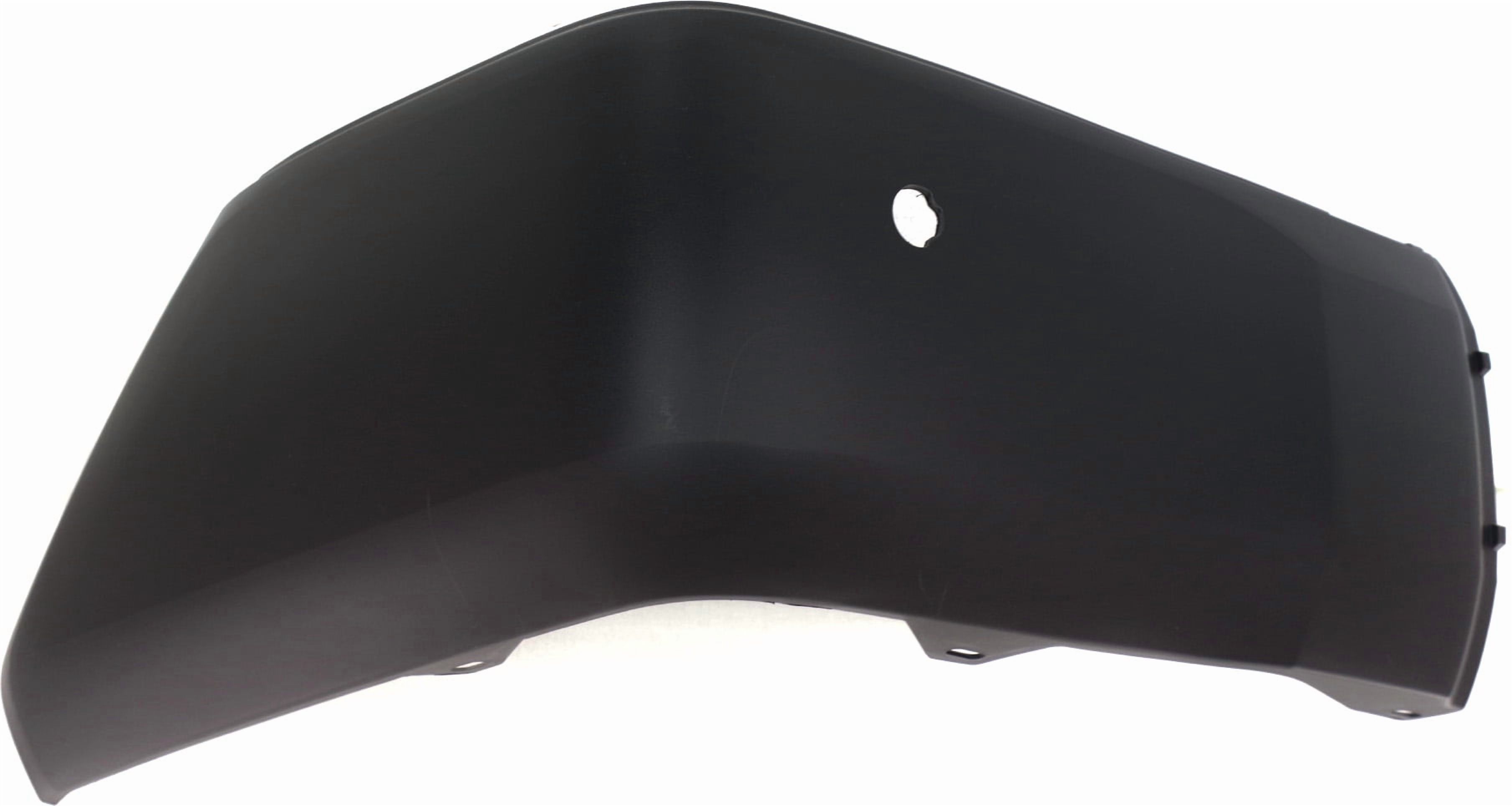 Bumper End Compatible With 2014-2020 Toyota Tundra Rear, Left Driver Plastic Textured CAPA Certified