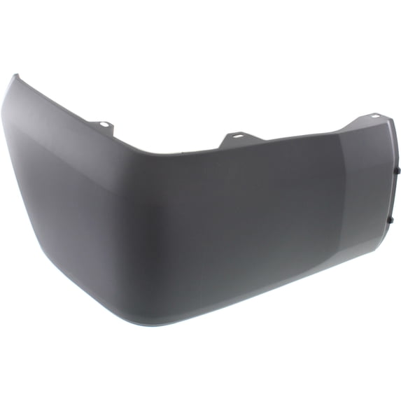 Bumper End Compatible With 2014-2021 Toyota Tundra Rear, Right Passenger Plastic Textured