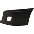 thumbnail image 1 of Bumper End Compatible with 2008-2017 Freightliner Cascadia Front, Left Driver Plastic Painted Black, 1 of 5