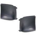 thumbnail image 1 of Bumper End Set For 2018 2019 2020 2021 2022 Volvo VNL Driver and Passenger Black, 1 of 4