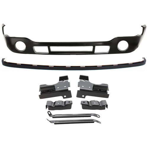 Bumper Face Bar Bracket Retainer Mounting Brace Front Driver & Passenger Side