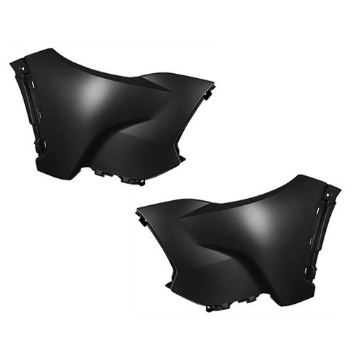 Bumper Face Bar Ends Extensions Set of 2 Front Driver & Passenger Side Pair