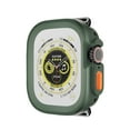 thumbnail image 1 of Bumper Frame Case for Apple Watch Ultra 2/1 49mm, Thin Soft TPU Shockproof Edge Gradient Cover Bumper Protective Case for iWatch Ultra 2/1 49mm (No Screen Protector) , Green, 1 of 6