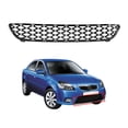 thumbnail image 1 of Bumper Grille Center Textured Gray Plastic For 2010 2011 Kia Rio Rio 5 KI1036116 865251G600, 1 of 5