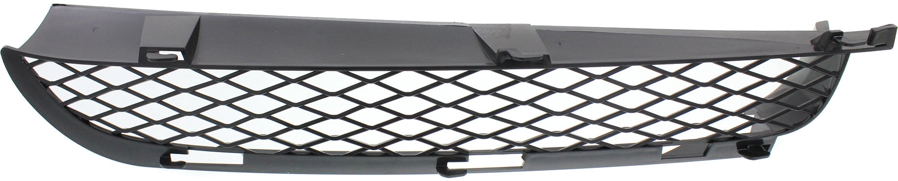 Bumper Grille Compatible With 2004-2006 BMW X5 Front, Left Driver Black