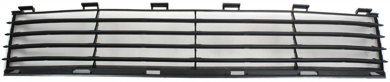 Bumper Grille Compatible With 2004-2009 Toyota Prius Front, Lower Textured Black