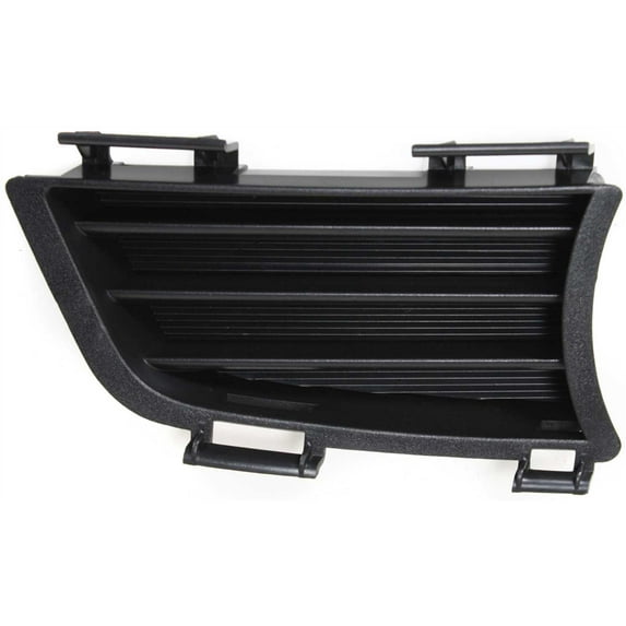 Bumper Grille Compatible With 2005-2008 Pontiac Vibe Front, Right Passenger Side, Outer, Lower Black