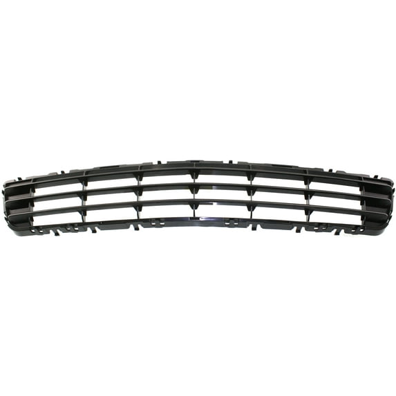 Bumper Grille Compatible With 2006-2008 Chevrolet Malibu Front Black Shell and Insert