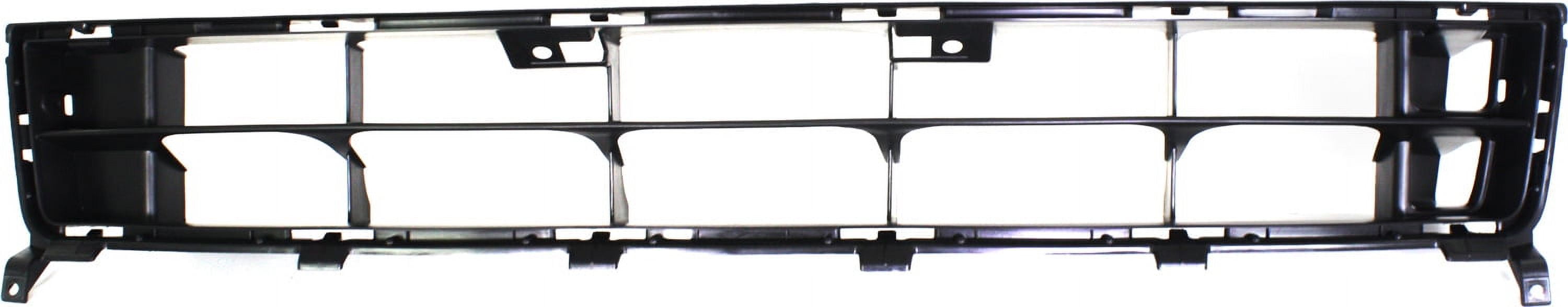 Bumper Grille Compatible With 2007-2008 Honda Fit Front Textured Black