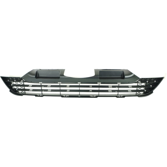Bumper Grille Compatible With 2007-2009 Honda CR-V Front, Lower Textured Black