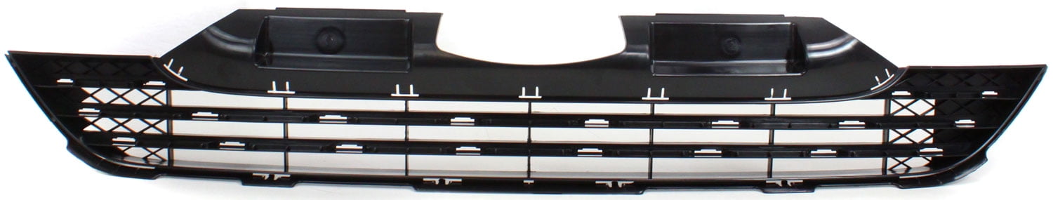 Bumper Grille Compatible With 2007-2009 Honda CR-V Front, Lower Textured Black