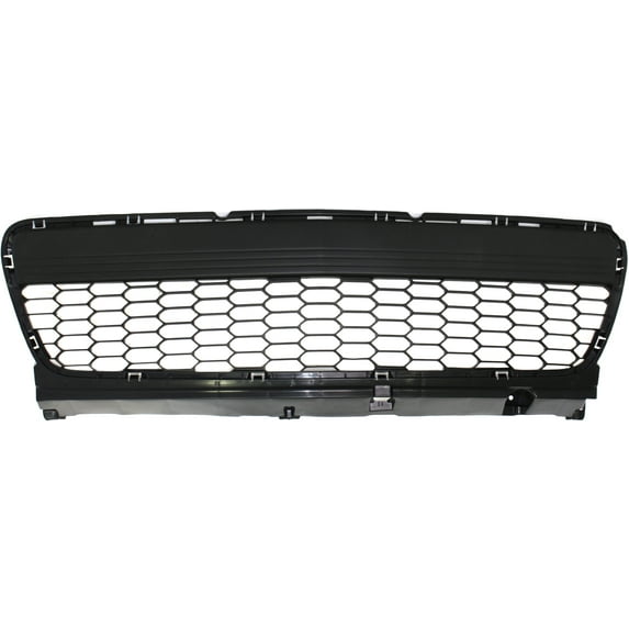 Bumper Grille Compatible With 2007-2009 Mazda 3 Front Textured Black