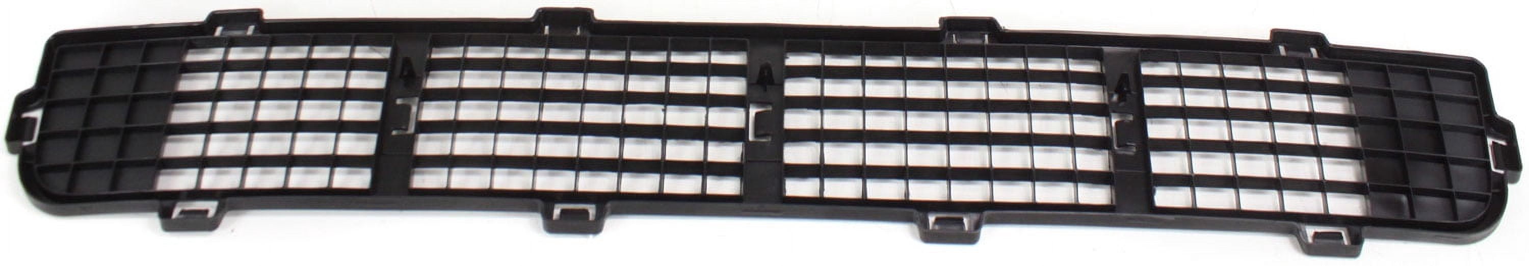 Bumper Grille Compatible With 2007-2010 Ford Edge Front Textured Black