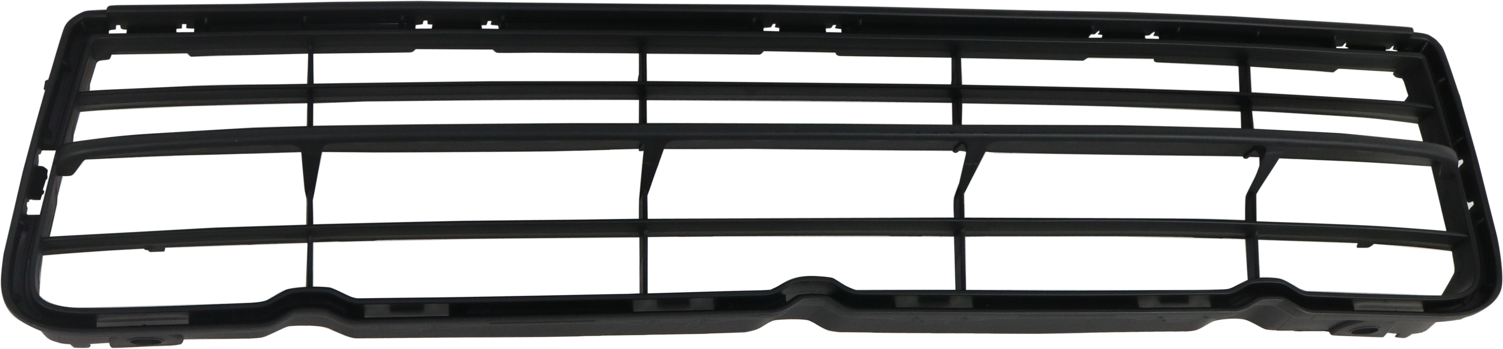 Bumper Grille Compatible With 2009-2014 Honda Fit Front Textured Black