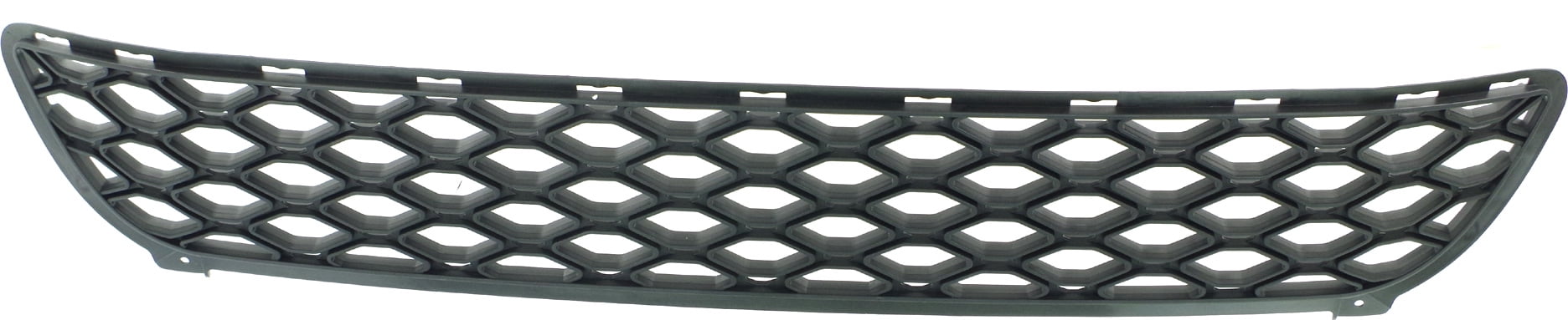 Bumper Grille Compatible With 2010-2011 Kia Rio Rio5 Front Textured Gray