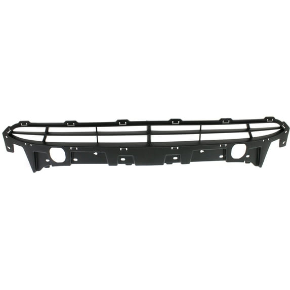 Bumper Grille Compatible With 2010-2012 Hyundai Santa Fe Front Textured Gray