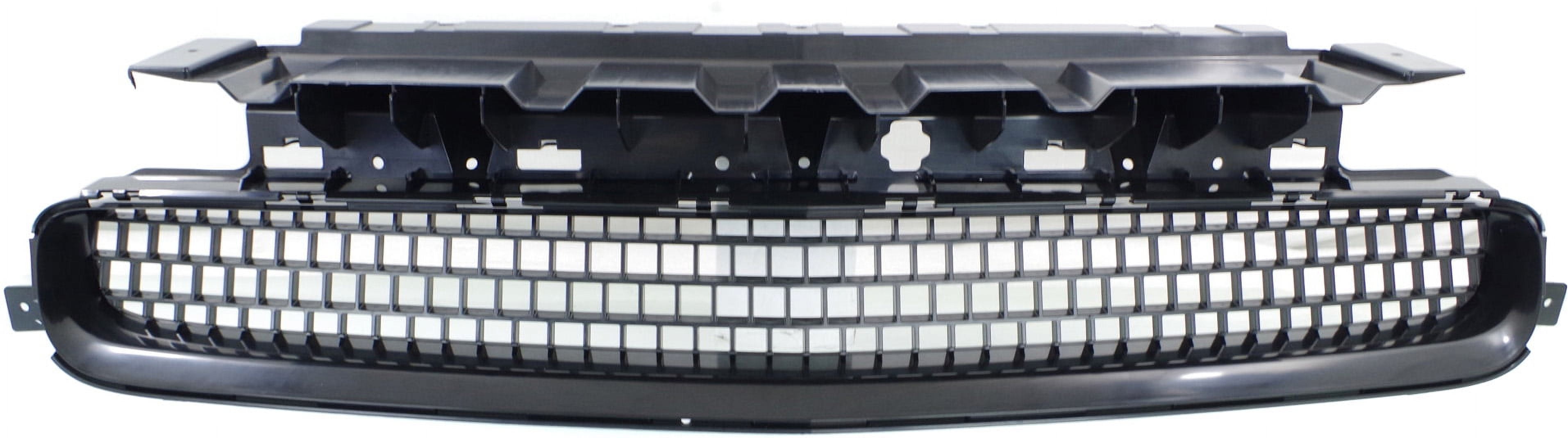 Front Lower Bumper Grille For 2011-2014 Dodge Challenger - Matte Black, CH1036129, OEM 68109841AA Fit 6 thumbnail image