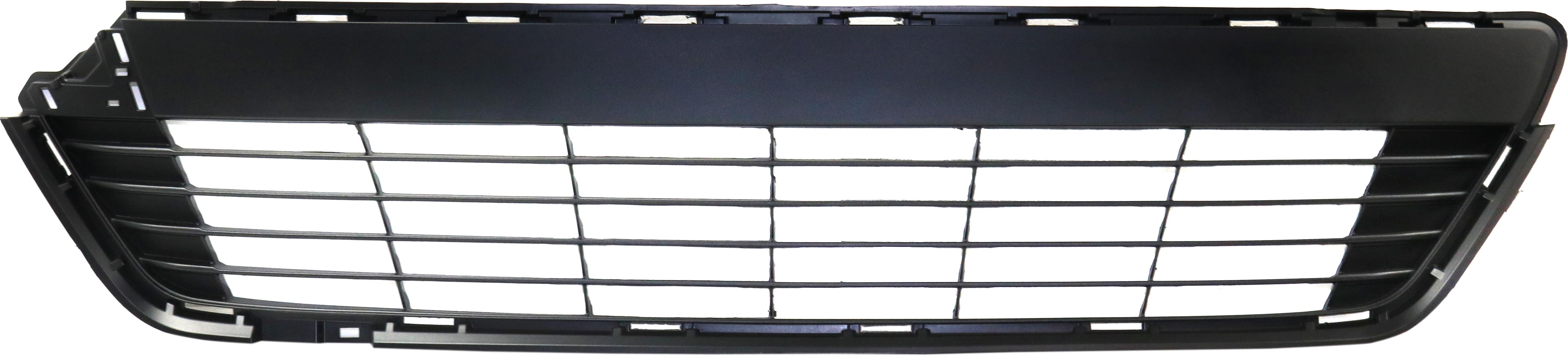 Bumper Grille Compatible With 2012-2014 Toyota Yaris Front, Lower Textured Black