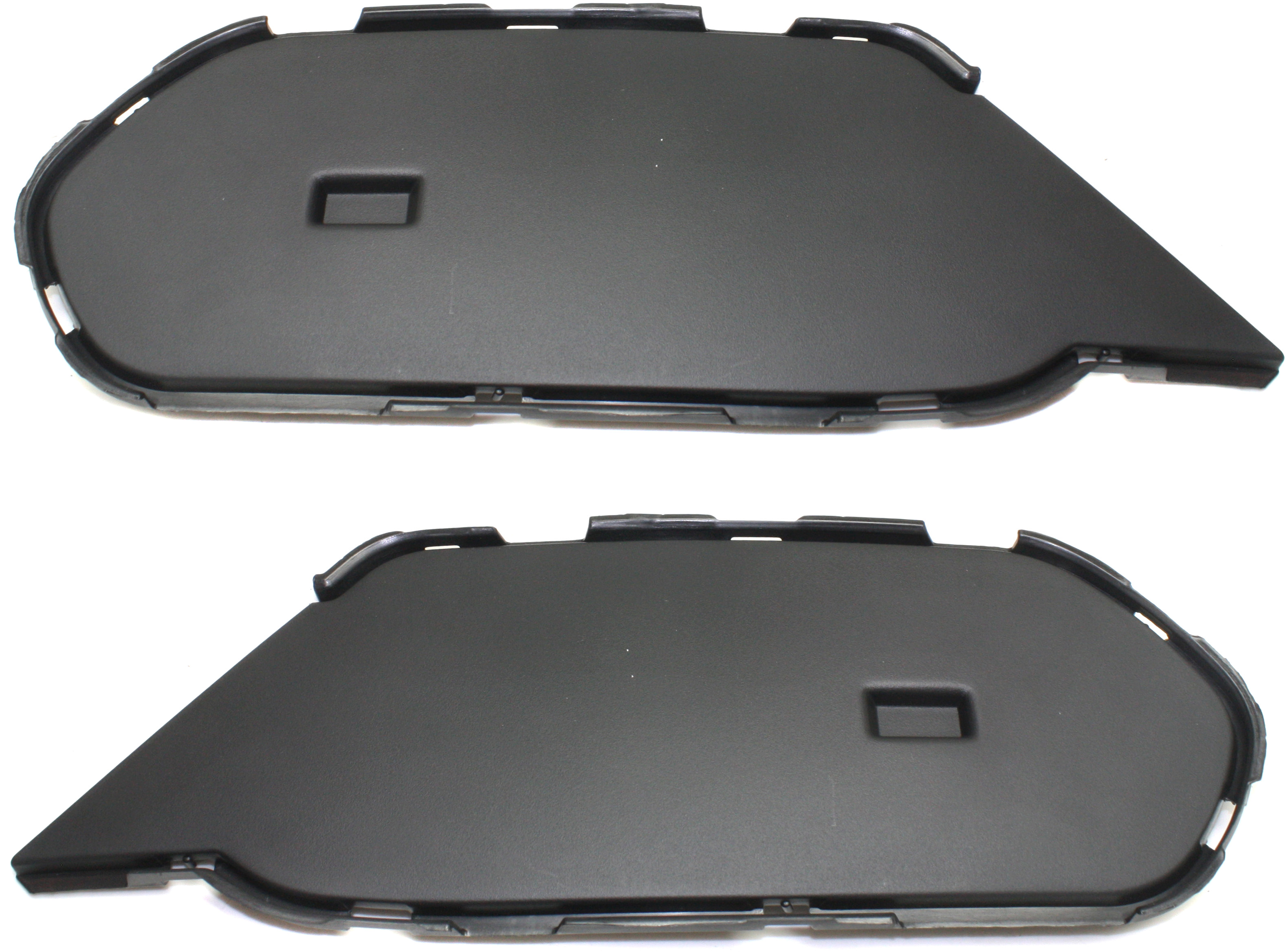 Bumper Grille Compatible With 2013-2015 BMW X1 Front, Left Driver and Right Passenger Side, Inner Textured Black