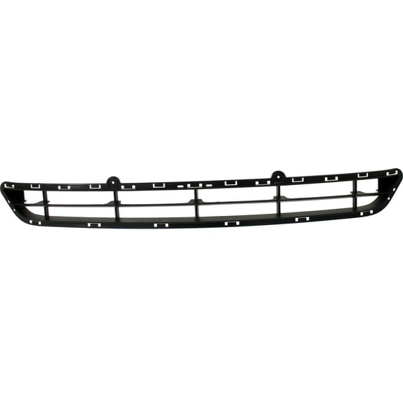 Bumper Grille Compatible With 2013-2016 Hyundai Santa Fe Sport Front, Lower Textured Black