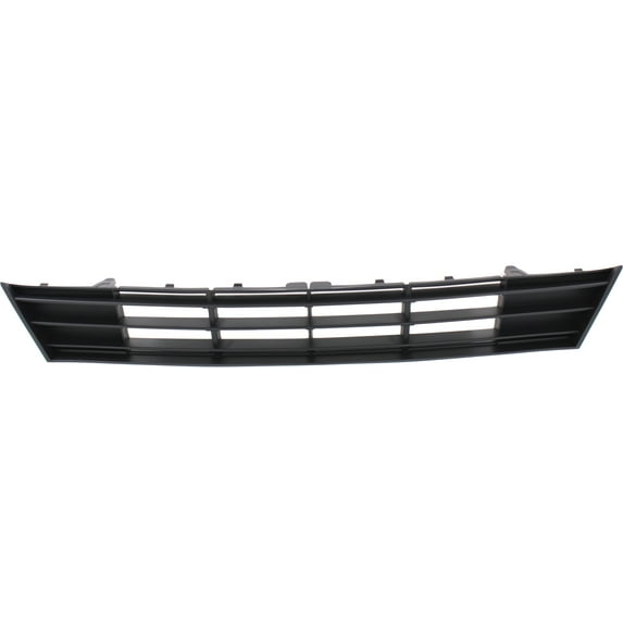 Bumper Grille Compatible With 2014-2016 BMW 528i xDrive Front, Center Textured Black