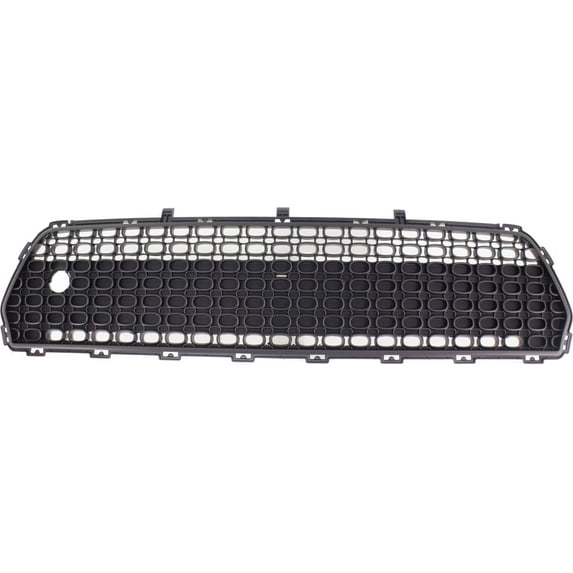 Bumper Grille Compatible With 2014-2016 Kia Soul Front Textured Gray