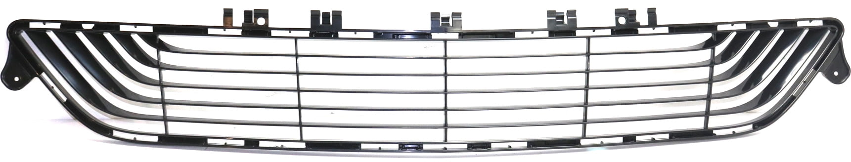 Bumper Grille Compatible With 2014-2016 Mercedes Benz E250 2015 E300 Front, Center Textured Black