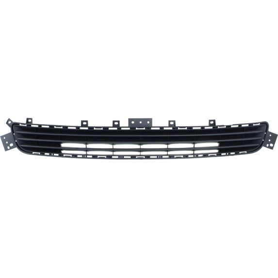 Bumper Grille Compatible With 2014-2017 Infiniti Q50 Front Textured Black