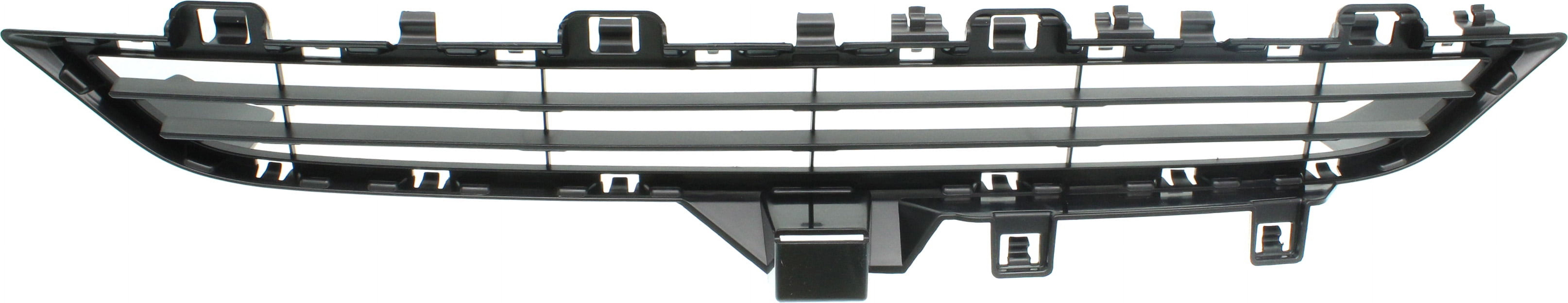 Bumper Grille Compatible With 2014-2018 BMW X5 Front, Center, Upper Black