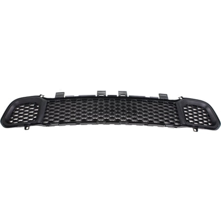 Bumper Grille Compatible With 2014-2018 Jeep Cherokee Front Textured Black