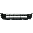 thumbnail image 1 of Bumper Grille Compatible With 2015-2018 Volkswagen Jetta Front Textured Black, 1 of 3