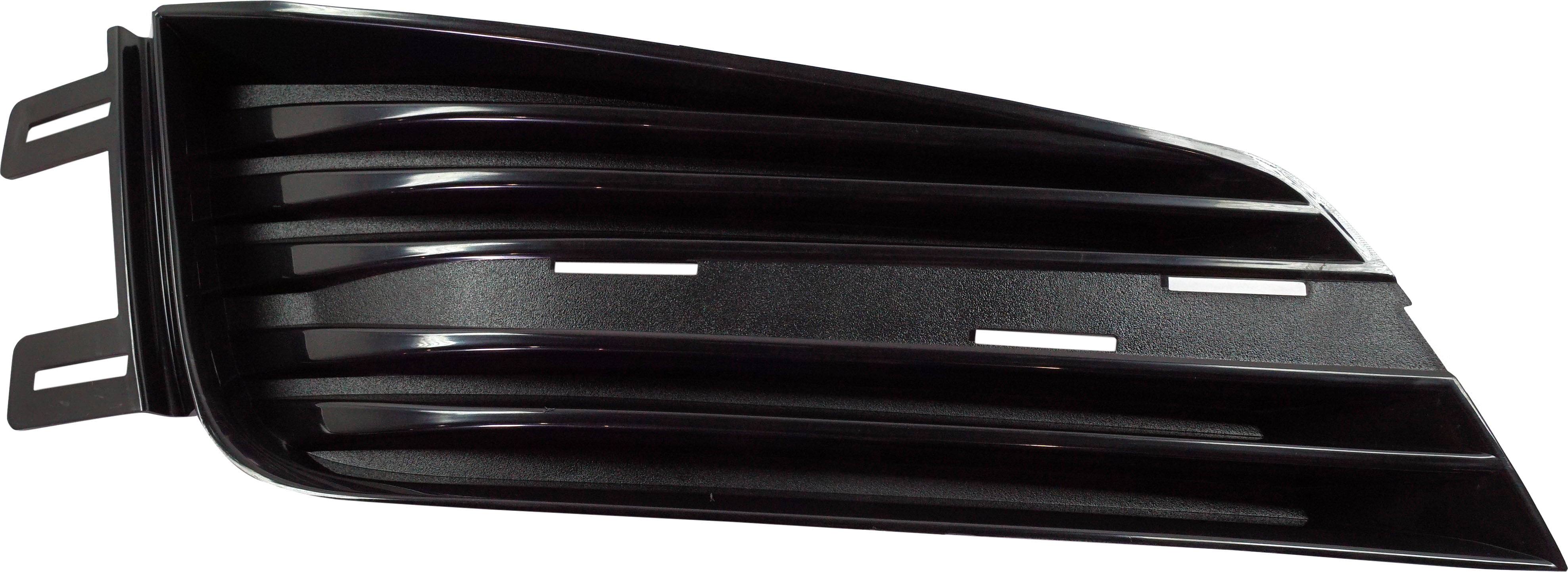 Bumper Grille Compatible With 2015-2019 Cadillac ATS Front, Right Passenger Black