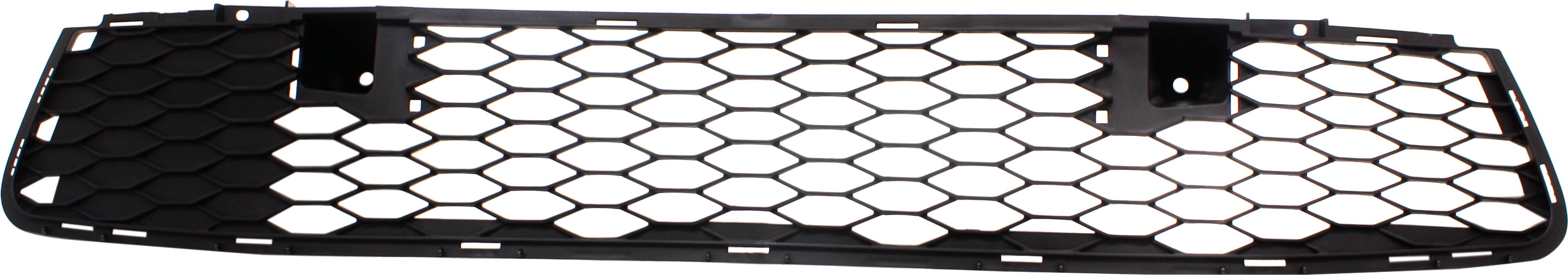 Bumper Grille Compatible With 2016-2017 Mitsubishi Lancer Front Textured Black