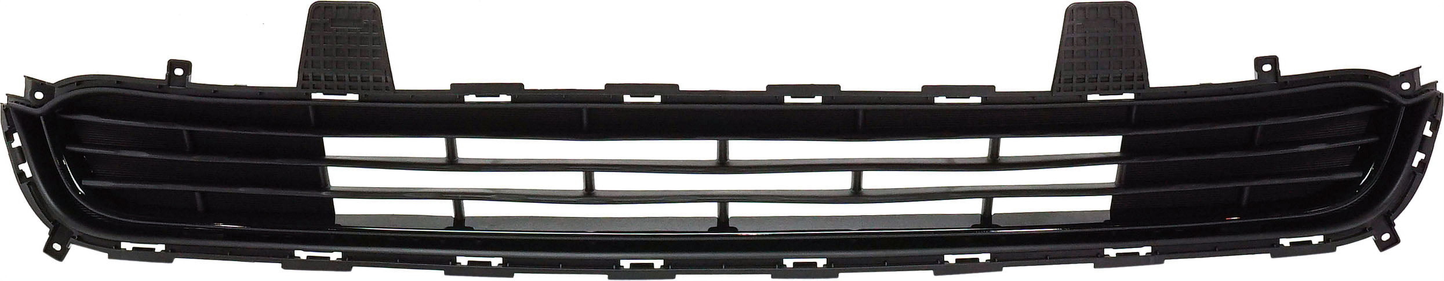 Bumper Grille Compatible With 2016-2018 Kia Optima Front Textured Dark Gray