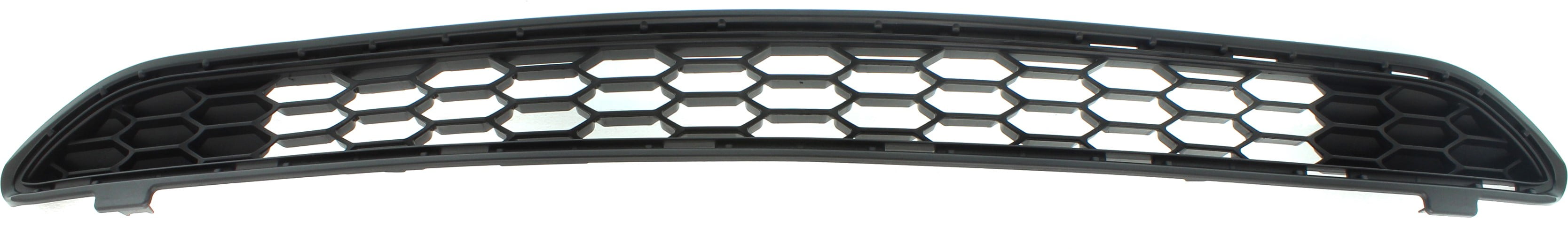 Bumper Grille Compatible With 2016-2018 Toyota RAV4 Front, Upper Textured Dark Gray